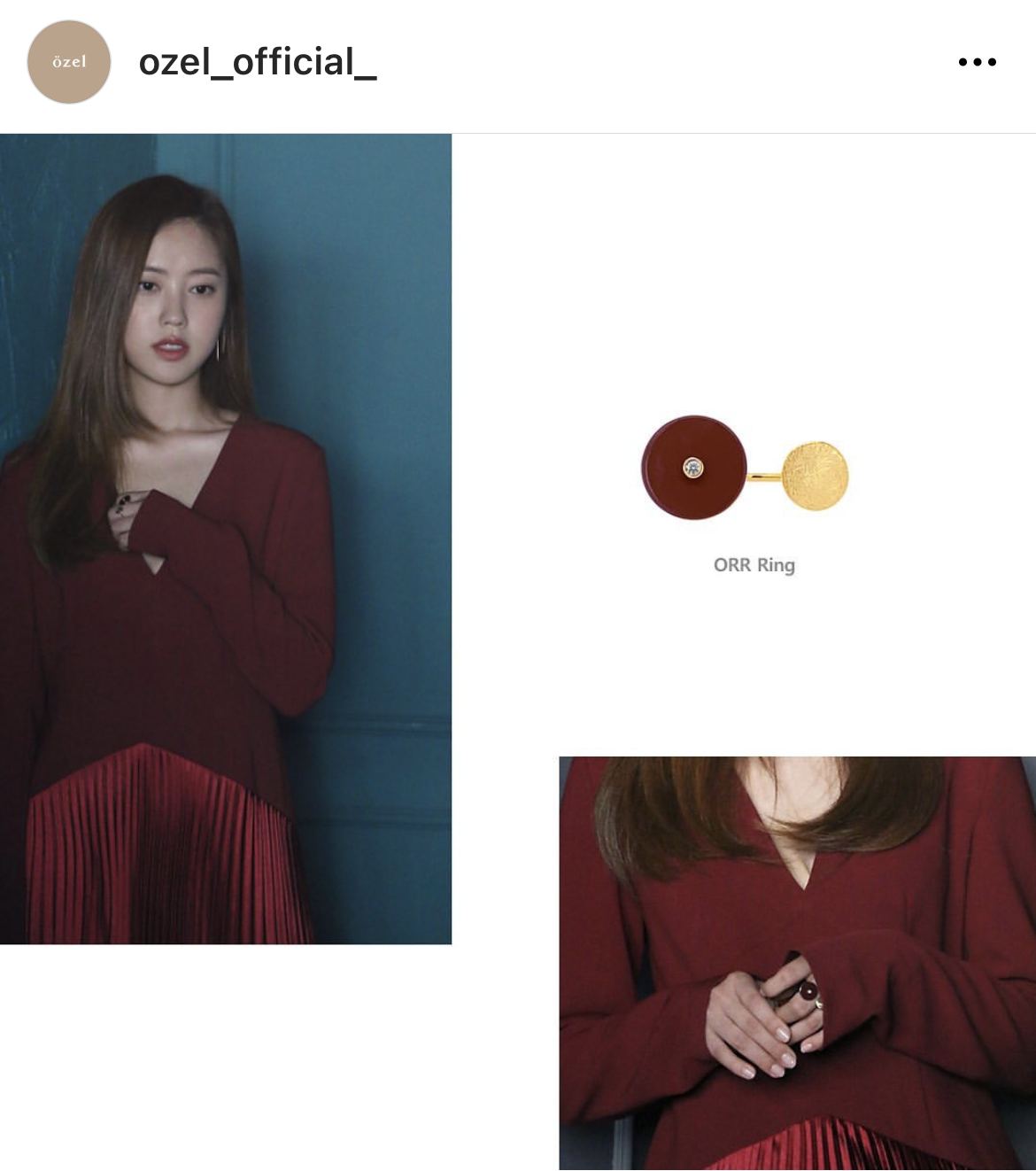 최리 wearing PB001R